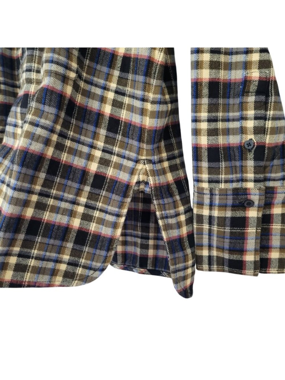 Everlane The Boxy Flannel Shirt Womens Size XS Multi Plaid Button Down NWT - Picture 6 of 11